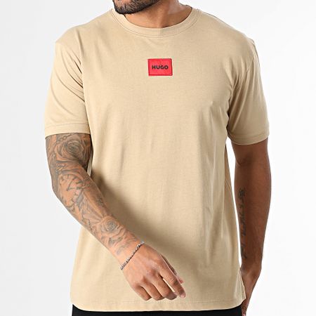HUGO - Camiseta Diragolino 50447978 Beige
