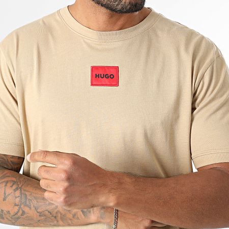 HUGO - Camiseta Diragolino 50447978 Beige