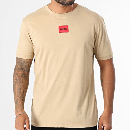 HUGO - Camiseta Diragolino 50447978 Beige