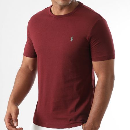 Polo Ralph Lauren - Camiseta Original Player Custom Slim Fit Burdeos