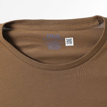 Polo Ralph Lauren - Camiseta Original Player Custom Slim Fit Marrón