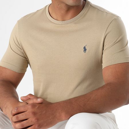 Polo Ralph Lauren - Camiseta Original Player Custom Slim Fit Beige