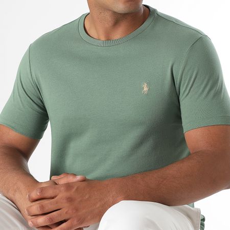 Polo Ralph Lauren - Camiseta Original Player Custom Slim Fit Verde Claro