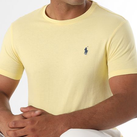 Polo Ralph Lauren - Camiseta Original Player Custom Slim Fit Light Yellow