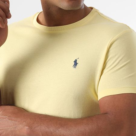 Polo Ralph Lauren - Camiseta Original Player Custom Slim Fit Light Yellow