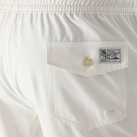 Polo Ralph Lauren - Traje de baño a rayas blanco Original Player