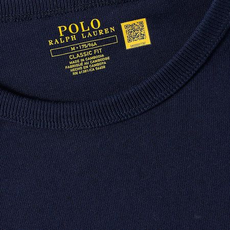 Polo Ralph Lauren - Camiseta Manga Larga Original Player Azul Marino