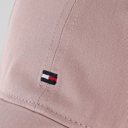 Tommy Hilfiger - Gorra de mujer Essential Flag Soft 7632 Pink Gold