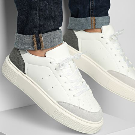 Jack And Jones - Zapatillas Waspire Court Blanco Vapor Azul