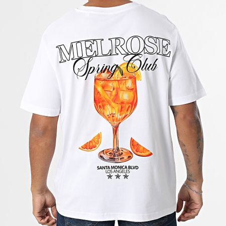 Luxury Lovers - Melrose Oversize Tee Shirt Blanco