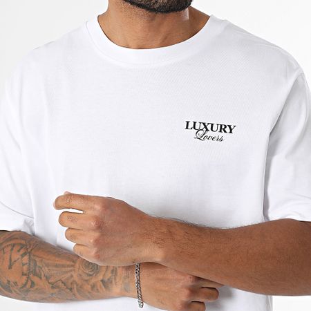Luxury Lovers - Melrose Oversize Tee Shirt Blanco
