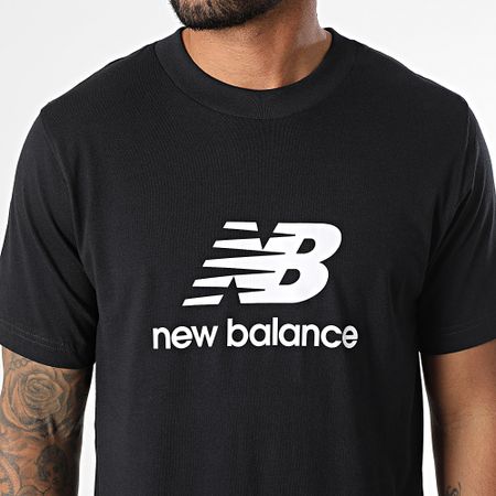 New Balance - Camiseta MT41502 Negro
