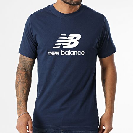 New Balance - Camiseta MT41502 Azul marino