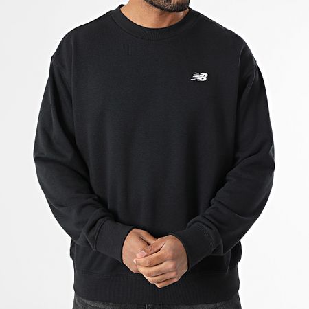 New Balance - Sudadera cuello redondo MT41507 Negro