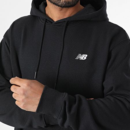 New Balance - MT41508 Sudadera con capucha Negra