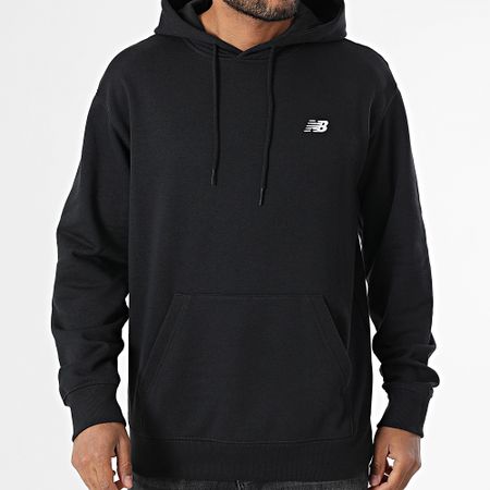 New Balance - MT41508 Sudadera con capucha Negra