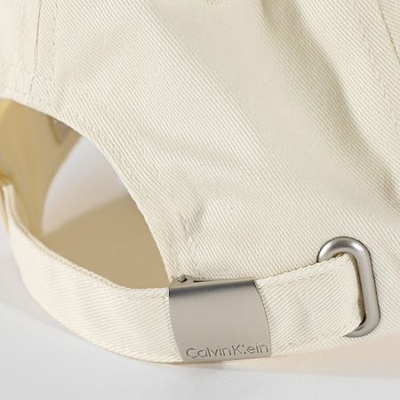 Calvin Klein - Monologo Bordado Gorra de Béisbol 5026 Beige Claro