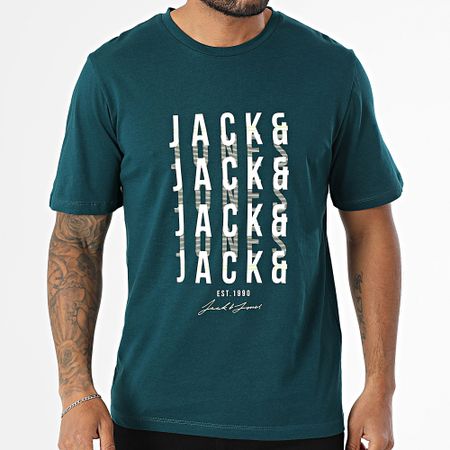 Jack And Jones - Camiseta Delvin Verde Botella
