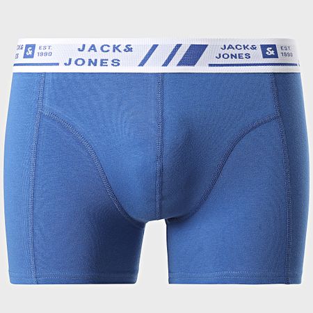 Jack And Jones - Juego De 12 Calzoncillos Azul Blanco Gris Rojo Estilo Hawaiano