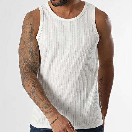 Jack And Jones - Camiseta de tirantes Infinity Light Beige Rib