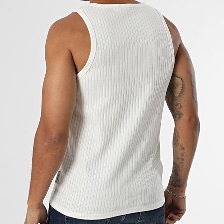 Jack And Jones - Camiseta de tirantes Infinity Light Beige Rib