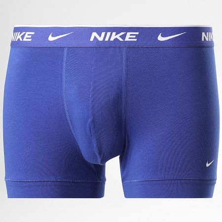 Nike - Set De 3 Boxers KE1008 Blanco Negro Azul Real