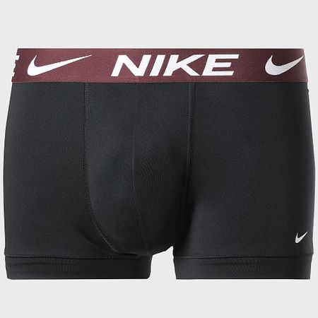 Nike - Pack De 3 Essential Micro Boxers KE1156 Negro Amarillo Claro Azul Real Burdeos
