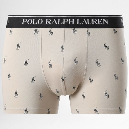 Polo Ralph Lauren - Juego De 3 Calzoncillos Boxer Negro Heather Gris Beige