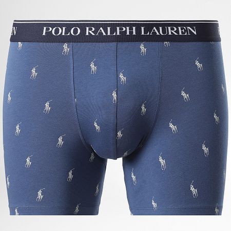 Polo Ralph Lauren - Lote de 3 calzoncillos bóxer verde oscuro azul marino