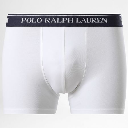 Polo Ralph Lauren - Juego de 5 bóxers azul marino verde oscuro burdeos gris jaspeado blanco