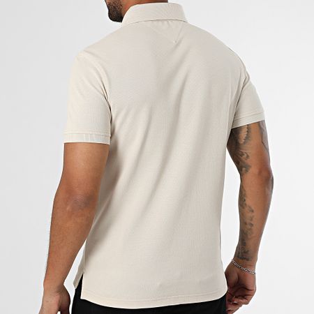 Tommy Hilfiger - Polo Manga Corta Slim 1985 7771 Beige