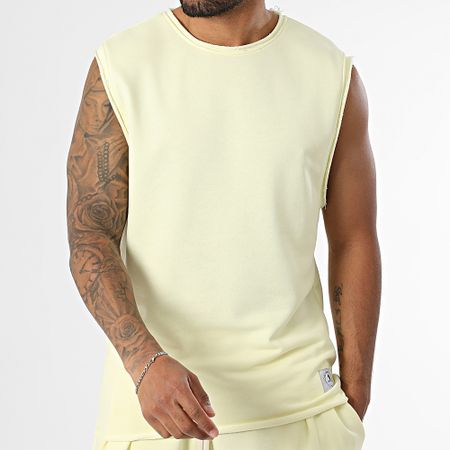 Uniplay - Conjunto de camiseta de tirantes y pantalón corto 020 Amarillo