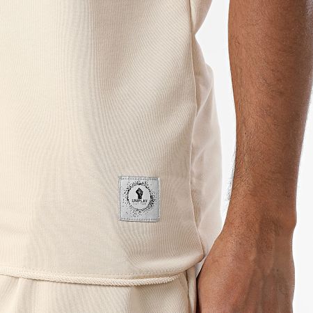 Uniplay - Conjunto de camiseta de tirantes y pantalón corto 020 Beige