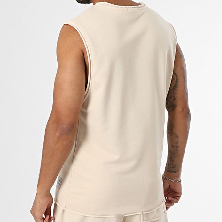 Uniplay - Conjunto de camiseta de tirantes y pantalón corto 020 Beige