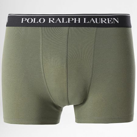 Polo Ralph Lauren - Juego De 3 Boxers Negro Verde Caqui Naranja