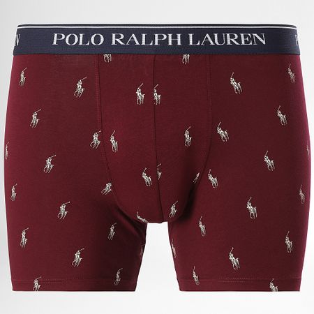 Polo Ralph Lauren - Juego De 3 Boxers Negro Verde Caqui Naranja