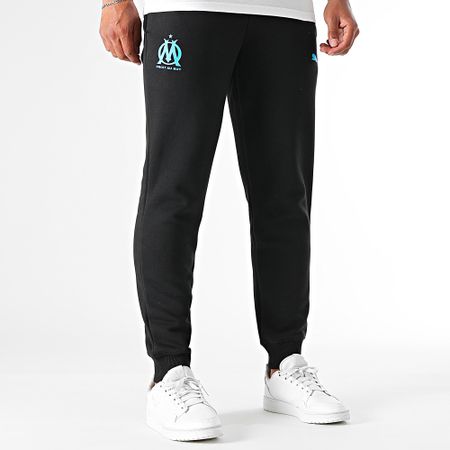 Puma - Pantalón de chándal OM Football Essentiel 781575 Negro