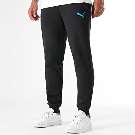 Puma - Pantalón de chándal OM Football Essentiel 781575 Negro