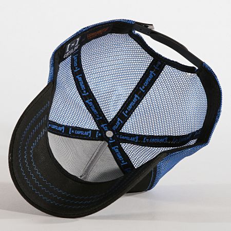 Capslab - Vegeta Trucker Cap Negro Azul Real