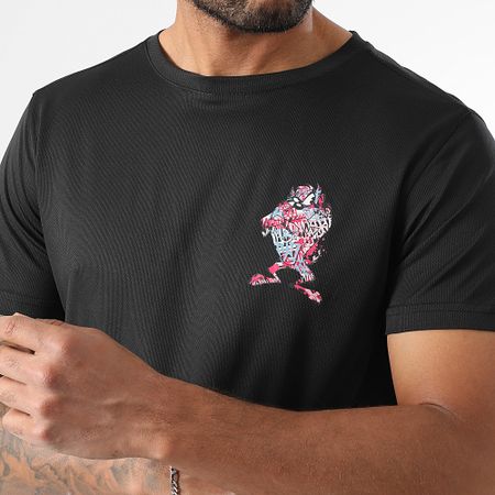 Looney Tunes - Conjunto de jersey y pantalón corto Taz Minimal Negro