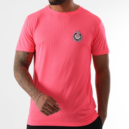 Looney Tunes - Conjunto de jersey y pantalón corto Bugs Bunny Tech Badge Negro Rosa Fluo