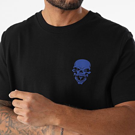 Mac Tyer Untouchable - Oversize Tee Shirt Large Logo Back Negro Azul Real