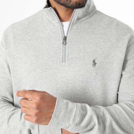 Polo Ralph Lauren - Sudadera con cremallera Original Player Gris jaspeado