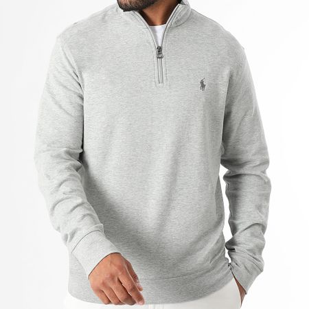 Polo Ralph Lauren - Sudadera con cremallera Original Player Gris jaspeado