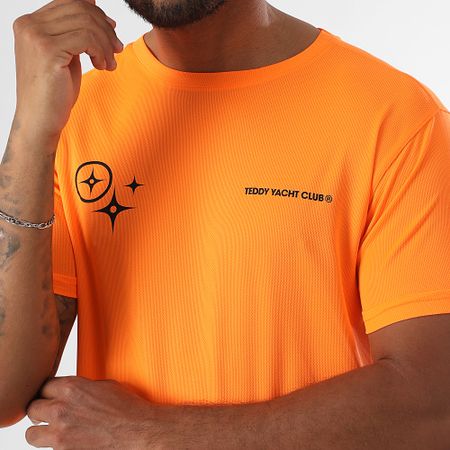 Teddy Yacht Club - Action Jersey Naranja Fluo Negro
