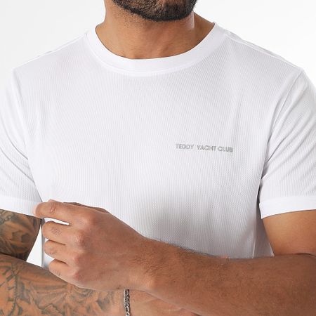 Teddy Yacht Club - Conjunto de maillot y pantalón corto Basic Outline Reflective White