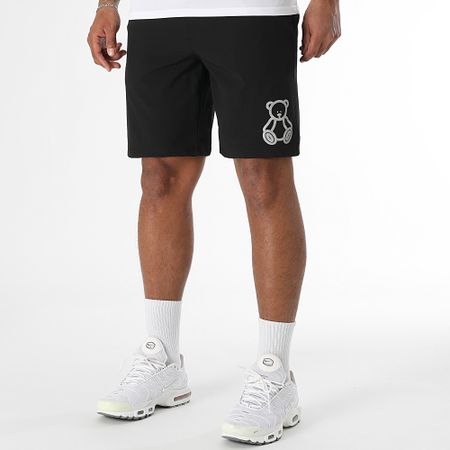 Teddy Yacht Club - Conjunto de maillot y pantalón corto Basic Outline Reflective White